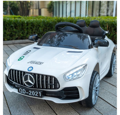 Voiture de jouets à pédales surdimensionnées pour enfants 12v4.5 batterie PP plastique éducation précoce Deux sièges