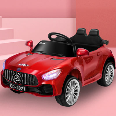 Voiture de jouets à pédales surdimensionnées pour enfants 12v4.5 batterie PP plastique éducation précoce Deux sièges