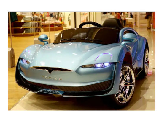 Roast Blue 12V électrique à batterie Voyage en voiture électrique pour enfants G.W. N.W. 18,4 kg/14,5 kg
