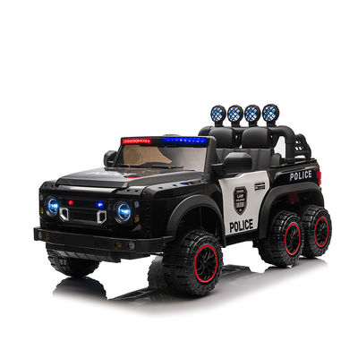 Jouet électrique pour enfants à batterie 12v Monstre de police en voiture pour enfants en plastique