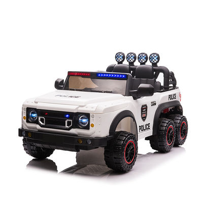 Jouet électrique pour enfants à batterie 12v Monstre de police en voiture pour enfants en plastique