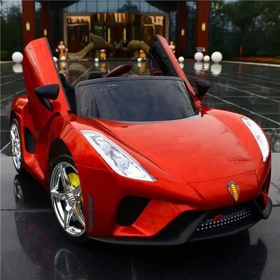Jouet d'escalade de musique pour enfants Voyage en voiture avec télécommande Jaune / Cuisinière Vernis Rouge