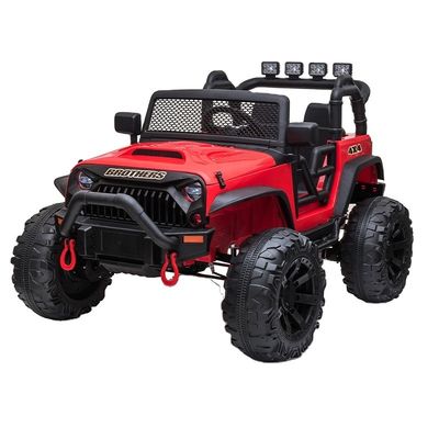 Batterie 12V 4X4 hors route Grands enfants Jouet de voiture avec télécommande et en rose rose