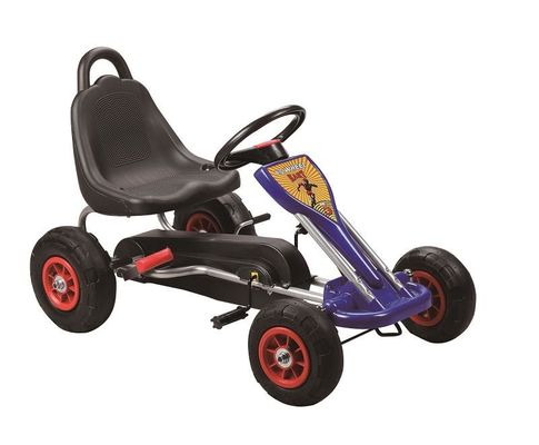 Adapté à l'âge 3-8 G.W. N.W 10.6/9.1KG Voyage en voiture pédale Go-Karts avec frein à main