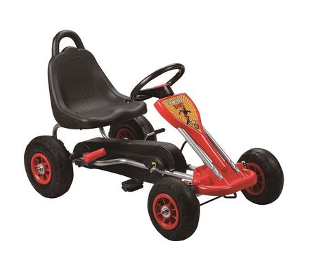 Adapté à l'âge 3-8 G.W. N.W 10.6/9.1KG Voyage en voiture pédale Go-Karts avec frein à main