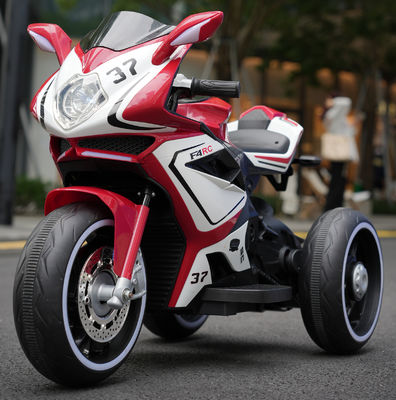 Éducation précoce et éclairage LED 6V Voiture électrique à moto pour enfants Fabrication
