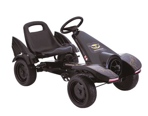 Go-Kart à pédale de voiture pour enfants en plastique en PP avec siège réglable et pour les âges 3-8 ans