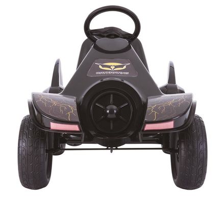 Go-Kart à pédale de voiture pour enfants en plastique en PP avec siège réglable et pour les âges 3-8 ans