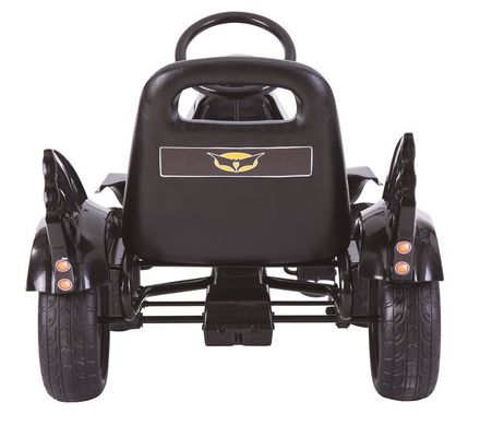 Go-Kart à pédale de voiture pour enfants en plastique en PP avec siège réglable et pour les âges 3-8 ans
