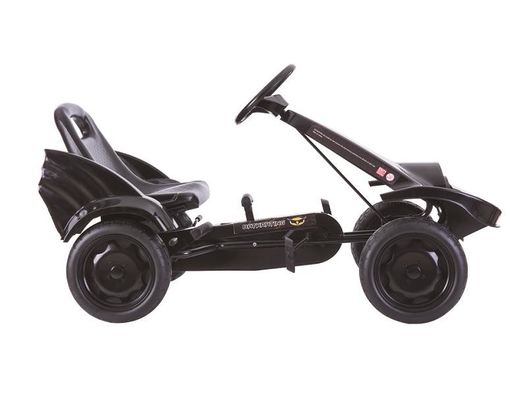Go-Kart à pédale de voiture pour enfants en plastique en PP avec siège réglable et pour les âges 3-8 ans