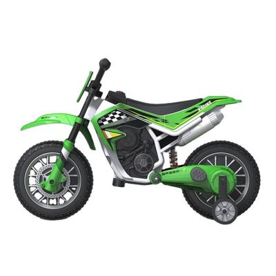 12V voiture de moto électrique pour enfants avec musique et roue auxiliaire en plastique