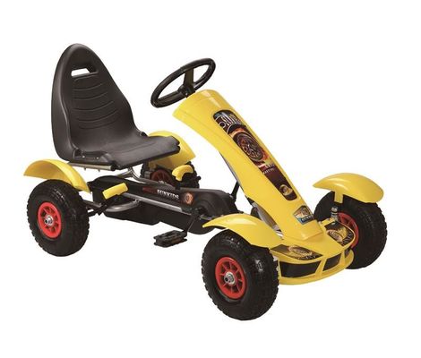 Siège réglable et embrayage/frénésie Enfants rouler sur la pédale de voiture Go Karts pour les âges 5-12