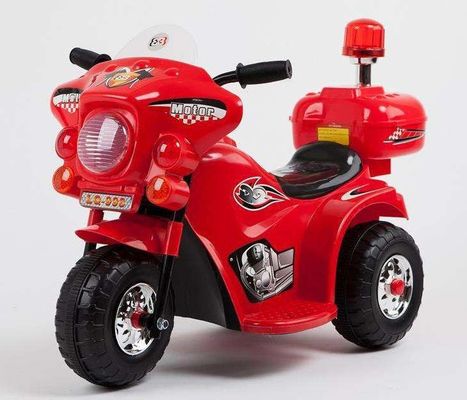 Style Ride On Toy en plastique moto électrique pour enfants 6v avec musique et lumière