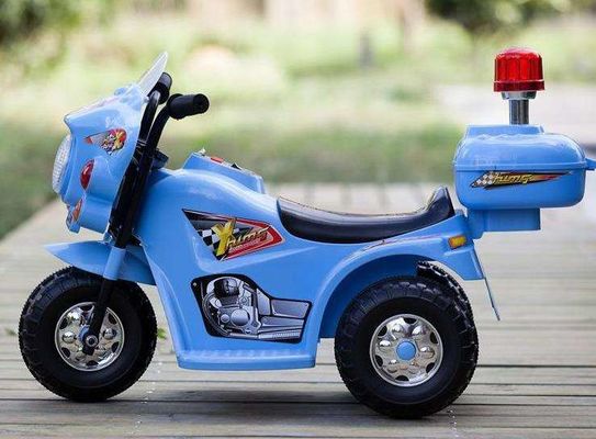 Style Ride On Toy en plastique moto électrique pour enfants 6v avec musique et lumière