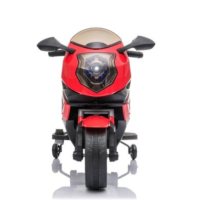 Moto électrique pour enfants MP3 Éclairage et roues auxiliaires 6v 12v batterie alimentée