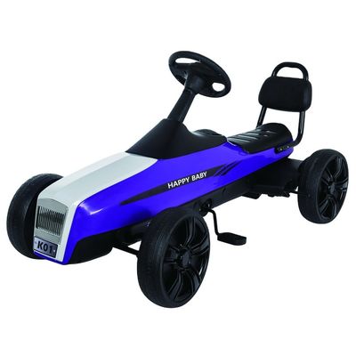 5-7 ans Unisexe enfant pédale Go-Kart voiture avec les sièges avant et arrière réglables