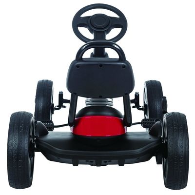 5-7 ans Unisexe enfant pédale Go-Kart voiture avec les sièges avant et arrière réglables