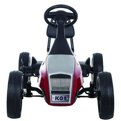 5-7 ans Unisexe enfant pédale Go-Kart voiture avec les sièges avant et arrière réglables