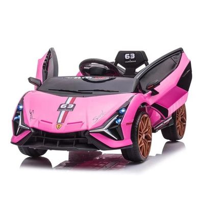 Vente de jouets de design rose Les enfants conduisent des voitures électriques 12V Jouet pour la tranche d'âge de 5 à 7 ans