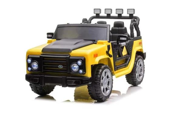 24V jaune, deux places pour enfants, voiture électrique pour enfants en 2022