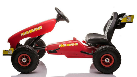 Populaire sur pneus gonflables sur pédales Go-Kart voiture pour enfants