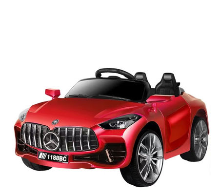 Jouet électrique en plastique pour enfants à 4 roues, avec télécommande 2.4G et batterie 12V