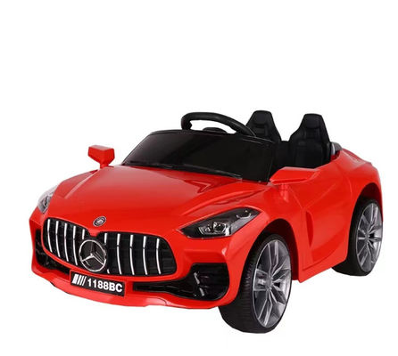 Jouet électrique en plastique pour enfants à 4 roues, avec télécommande 2.4G et batterie 12V