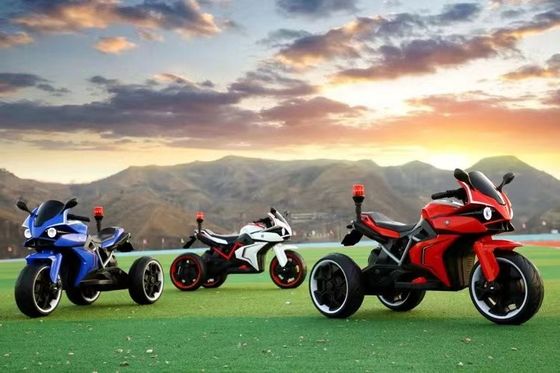 BIS certifiée moto électrique pour enfants avec fonction d'éducation précoce et lumière d'avertissement