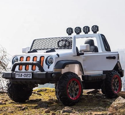 Commande à distance et lumière LED 4 roues UTV électrique 24v Voyage en voiture pour les enfants par plastique