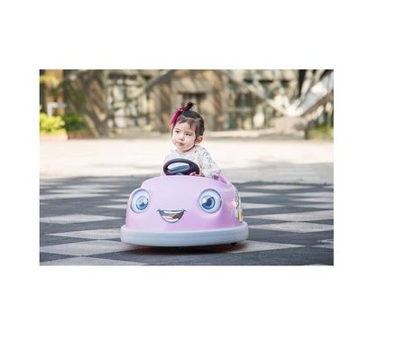 Unisexe enfants électrique Voyage sur les jouets voitures avec télécommande PP Plastique pare-chocs voiture