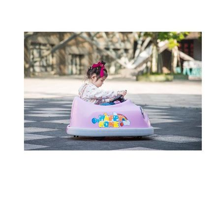 Unisexe enfants électrique Voyage sur les jouets voitures avec télécommande PP Plastique pare-chocs voiture