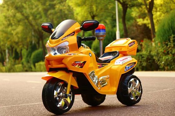 6V moto de police électrique pour enfants Taille 117*55*72cm Âge 2-8 ans