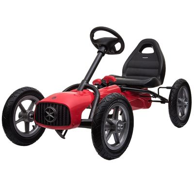 Assises avant et arrière réglables Voiture pour enfants à pédales Voiture de karting pour le commerce B2B