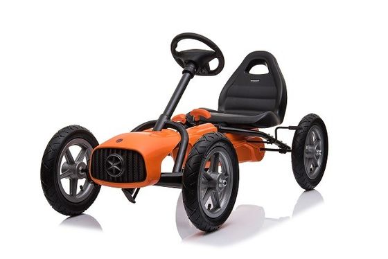 Assises avant et arrière réglables Voiture pour enfants à pédales Voiture de karting pour le commerce B2B