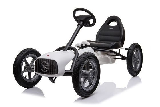 Assises avant et arrière réglables Voiture pour enfants à pédales Voiture de karting pour le commerce B2B