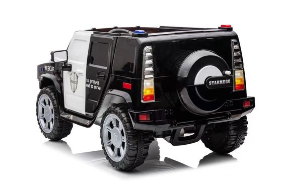 2.4G télécommande 24V SUV voiture de police enfants électrique Voyage en voiture pour 3-12 ans