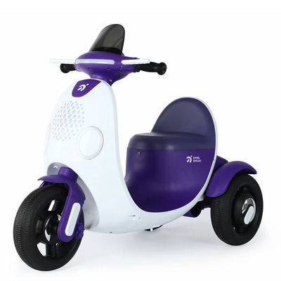 Tricycle de moto électrique pour enfants en PP en plastique avec lumière musicale pour une balade passionnante