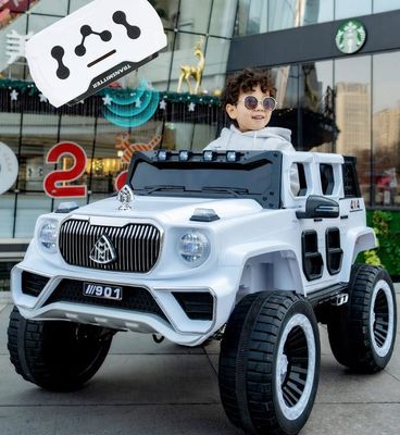 2023 Style Jouet électrique en plastique pour enfants de 2 à 4 ans Range d'âge 12V10 Commande à distance biplace