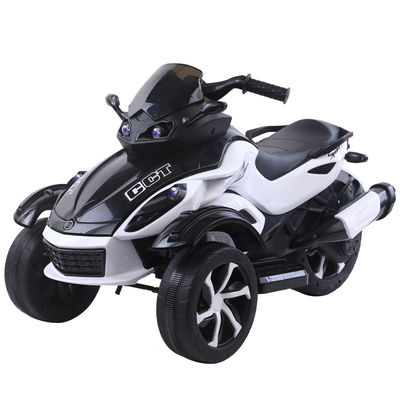 Voyage électrique rechargeable en voiture pour enfants Musique et lumières Trois roues