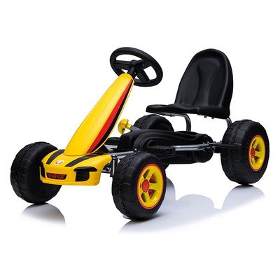 Unisexe 4 roues pour enfants Voyage sur pédale Go-Karts voiture avec G.W. NW 7.4/6.06