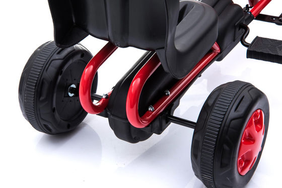 Unisexe 4 roues pour enfants Voyage sur pédale Go-Karts voiture avec G.W. NW 7.4/6.06
