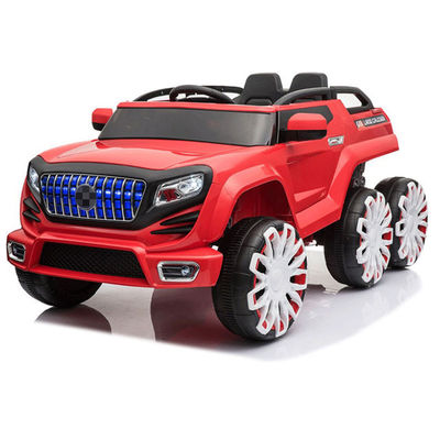 Autos pour enfants à commande à distance 6*6 Autos électriques 12V avec lampes de roue Jouets éducatifs