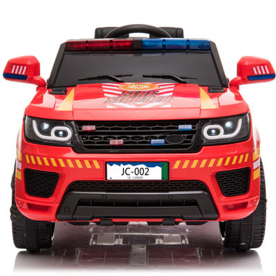 Conduite sur une voiture de police en plastique Jouets électriques pour enfants Musique et lumière inclus