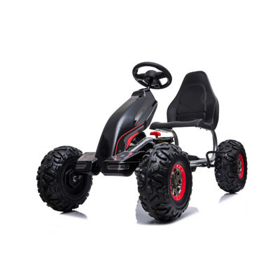 2 à 8 ans Convient pour les bébés, Voyage en karting Jouets en plastique avec pédale et roues EVA/inflation