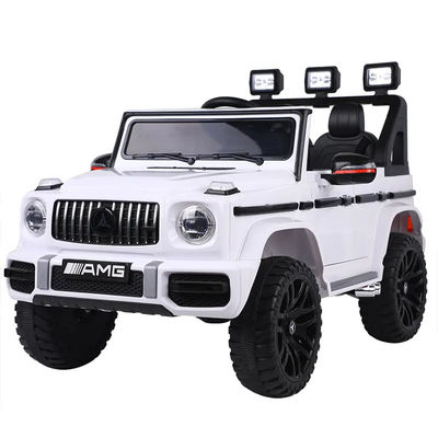 12v Custom Kids Electric Ride On Car avec télécommande Blanc voitures surdimensionnées