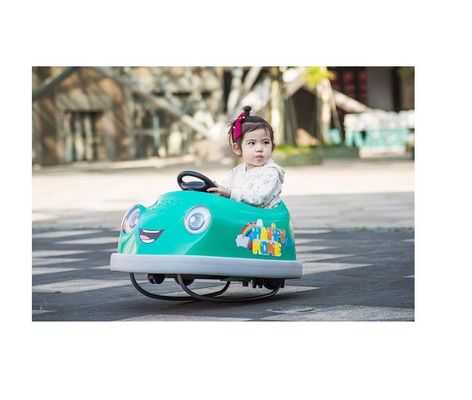 Voyage neutre en fonction du sexe sur jouet 2.4G télécommande bébé 6V voiture électrique pare-chocs pour enfants