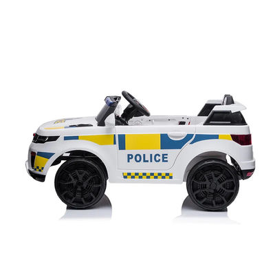 Voyage électrique en voiture avec télécommande pour enfants 2022 Police Style 4 roues Toy Car