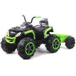 Pneus tout-terrain Voyage électrique sur voiture pour enfants Affichage de prise USB à double entraînement