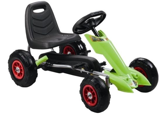 Modèle mini-taille pédale frein à main Mini Kids Pedal Kart Car Pour les enfants voiture de course