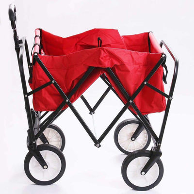 Tubes en acier 25*10*0.7CM Chariot de plage portable pour jardin extérieur